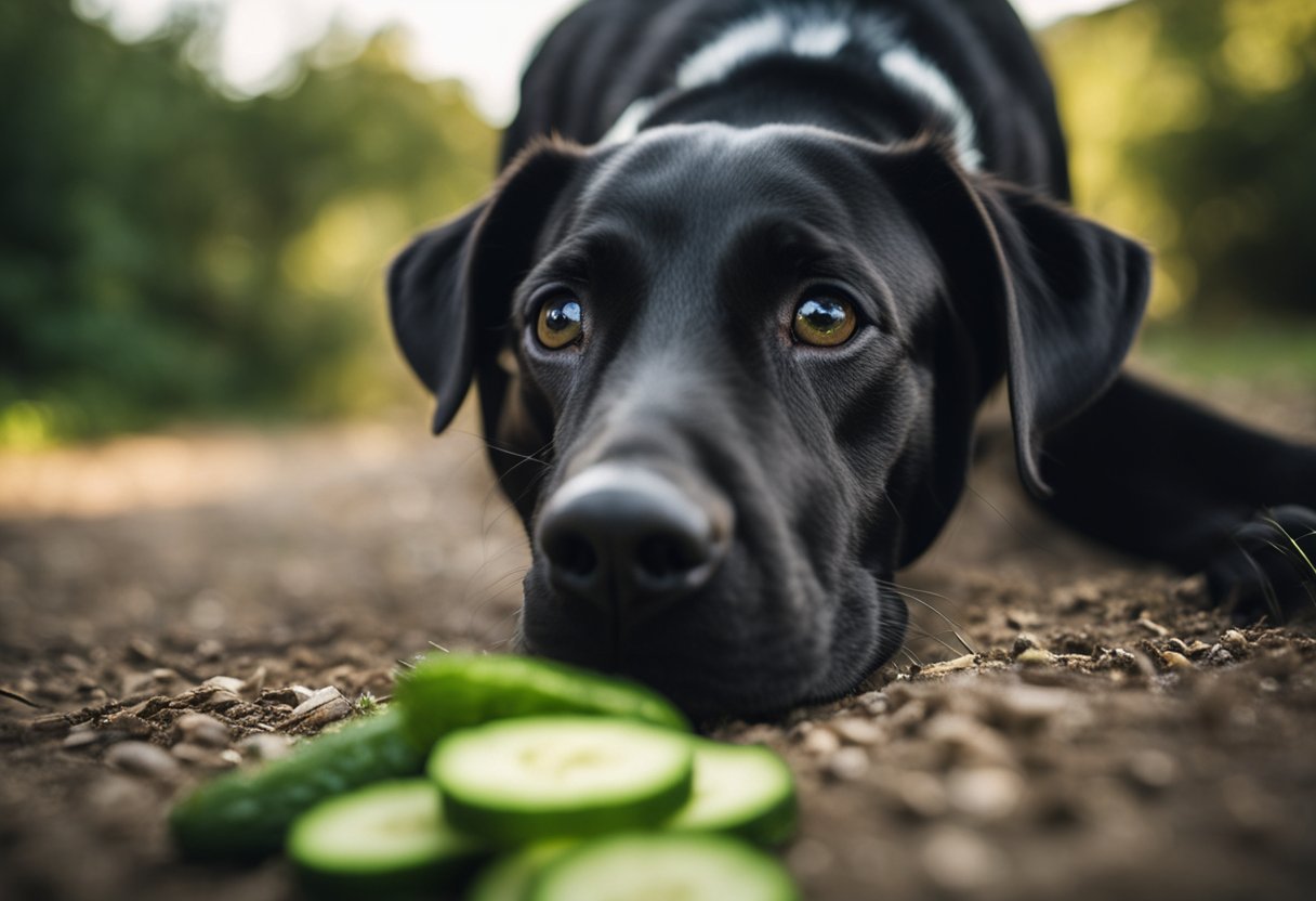 Cucumber for clearance dogs