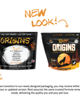 Origins 5-in-1 Dog Supplement, 3 Protein options, Powdered Food Topper for Active Dogs