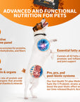 Origins 5-in-1 Dog Supplement, 3 Protein options, Powdered Food Topper for Active Dogs
