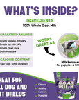 G.O.A.T. Milk | Grass-Fed Goat Milk Powder for Dogs, Food Topper for Hydration & Digestion