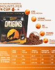 Origins 5-in-1 Dog Supplement, 3 Protein options, Powdered Food Topper for Active Dogs