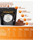 Origins 5-in-1 Dog Supplement, Powdered Food Topper for Active Dogs