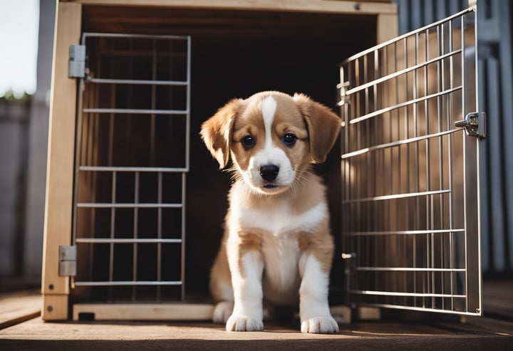 how to crate train a puppy
