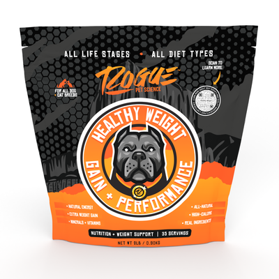 Healthy Weight | High-Calorie Weight Gainer for Dogs, Food Topper for Weight Gain & Digestion Support