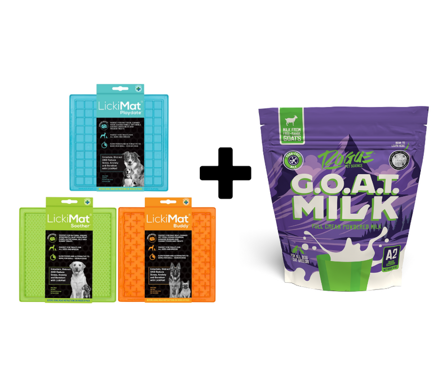 LickiMat +G.O.A.T. Milk bundle