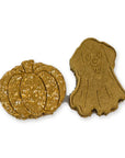 Rogue Pet Science x Pawfect Treats Halloween dog cookie set: pumpkin and ghost pup cookies