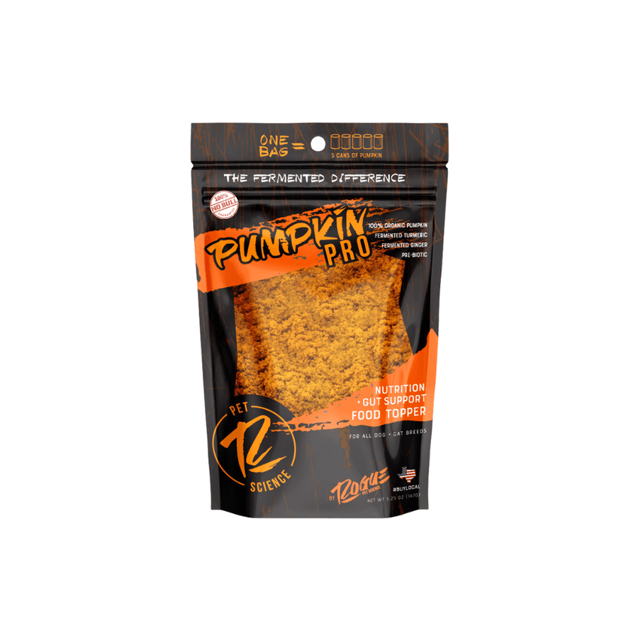 Pumpkin Pro for Dogs, Powdered Digestive-Support Food Topper - Rogue Pet Science